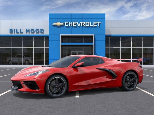 2026 Chevrolet Corvette Stingray 1LT in Torch Red — front three-quarter view