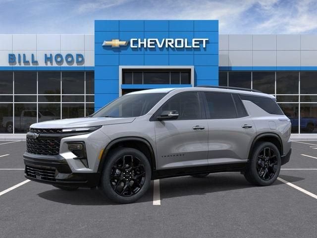 2026 Chevrolet Traverse RS in Sterling Gray Metallic — front three-quarter view