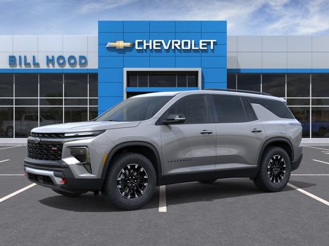 2026 Chevrolet Traverse Z71 in Sterling Gray Metallic — front three-quarter view
