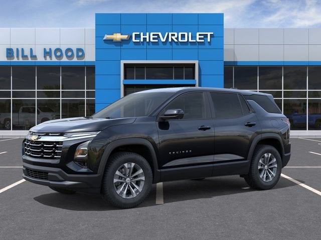2026 Chevrolet Equinox LT in Mosaic Black Metallic — front three-quarter view