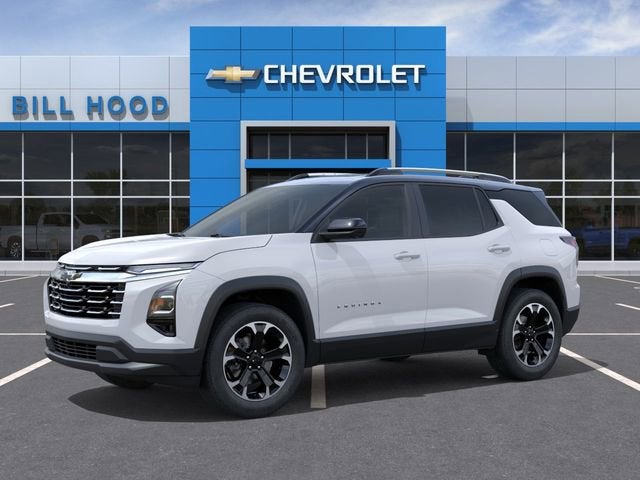 2026 Chevrolet Equinox LT in Summit White — front three-quarter view