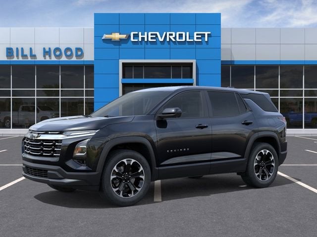 2026 Chevrolet Equinox LT in Mosaic Black Metallic — front three-quarter view