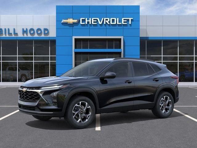 2026 Chevrolet Trax LT in Mosaic Black Metallic — front three-quarter view