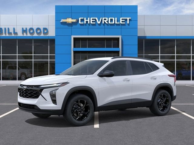2026 Chevrolet Trax LT in Summit White — front three-quarter view