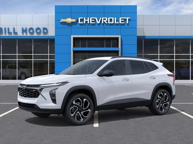 2026 Chevrolet Trax 2RS in Summit White — front three-quarter view