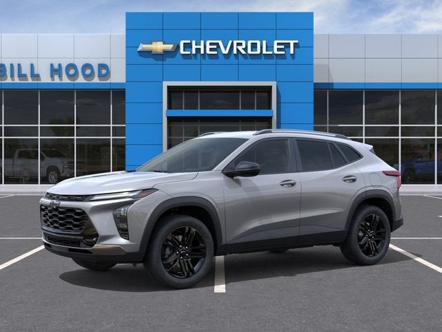 2026 Chevrolet Trax ACTIV in Sterling Gray Metallic — front three-quarter view