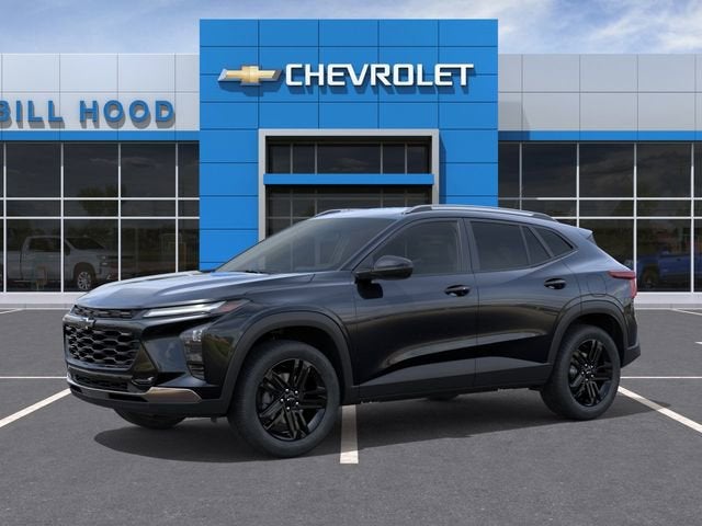 2026 Chevrolet Trax ACTIV in Mosaic Black Metallic — front three-quarter view
